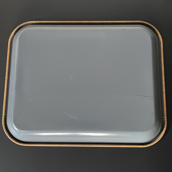 Coca Cola Tin Serving Tray Garden Cart Picnic Basket Coke Collectible Vintage - Picture 5 of 5